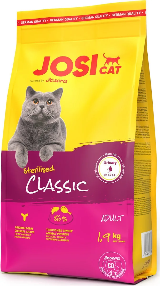 Josera Ξηρά Τροφή για Ενήλικες Στειρωμένες Γάτες με Ευαίσθητο Ουροποιητικό με Πουλερικά 1.9kg - Image 1