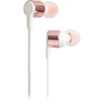 JBL Tune 210 In-ear Handsfree Ακουστικά με Βύσμα 3.5mm Ροζ