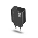 Esperanza Φορτιστής Χωρίς Καλώδιο με Θύρα USB-C 45W Power Delivery Μαύρος (EZC108)