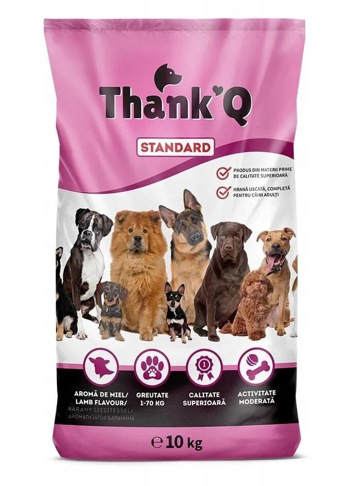 20240916125900_ac949a0d Gama & Gama Thank'Q Standard 10kg Ξηρά Τροφή χωρίς Γλουτένη για Ενήλικους Σκύλους με Αρνί - Image 1