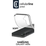 Cellular Line Soft Back Cover Διάφανο (Galaxy A05s) SOFTGALA05ST