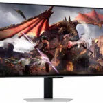 Samsung G8 G80SD OLED HDR Gaming Monitor 32" 4K 3840x2160 240Hz με Χρόνο Απόκρισης 0.03ms GTG
