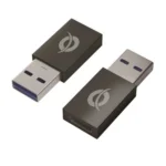 Conceptronic Μετατροπέας USB-A male σε USB-C female 2τμχ