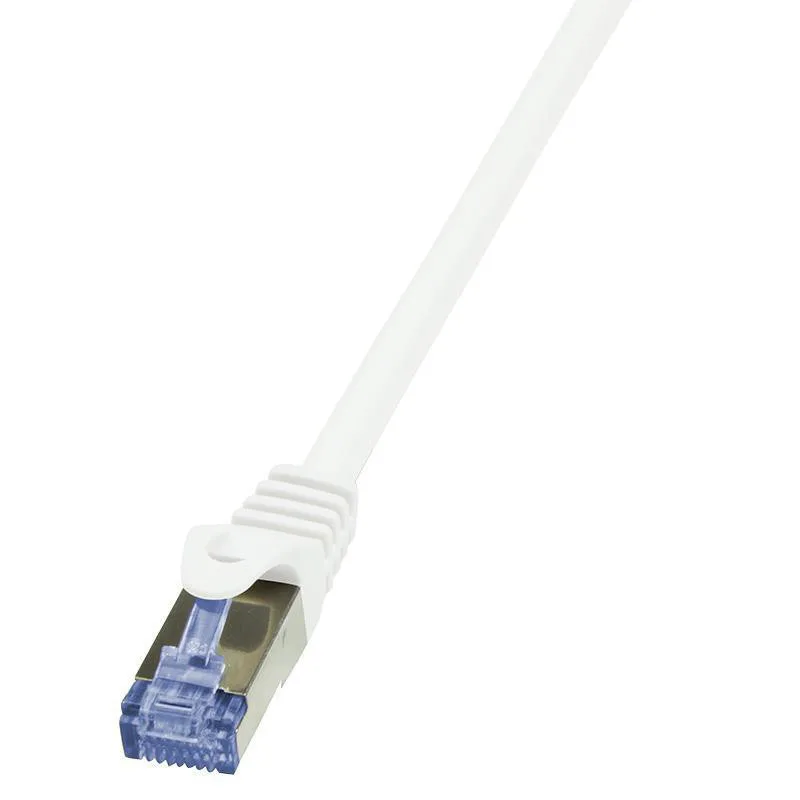 20240918141650_18c42bf5 LogiLink S/FTP Cat.6a Καλώδιο Δικτύου Ethernet 7.5m Λευκό 1τμχ CQ3081S - Image 1
