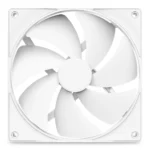 NZXT F140P Case Fan με Λευκό Φωτισμό και Σύνδεση 4-Pin PWM Λευκό