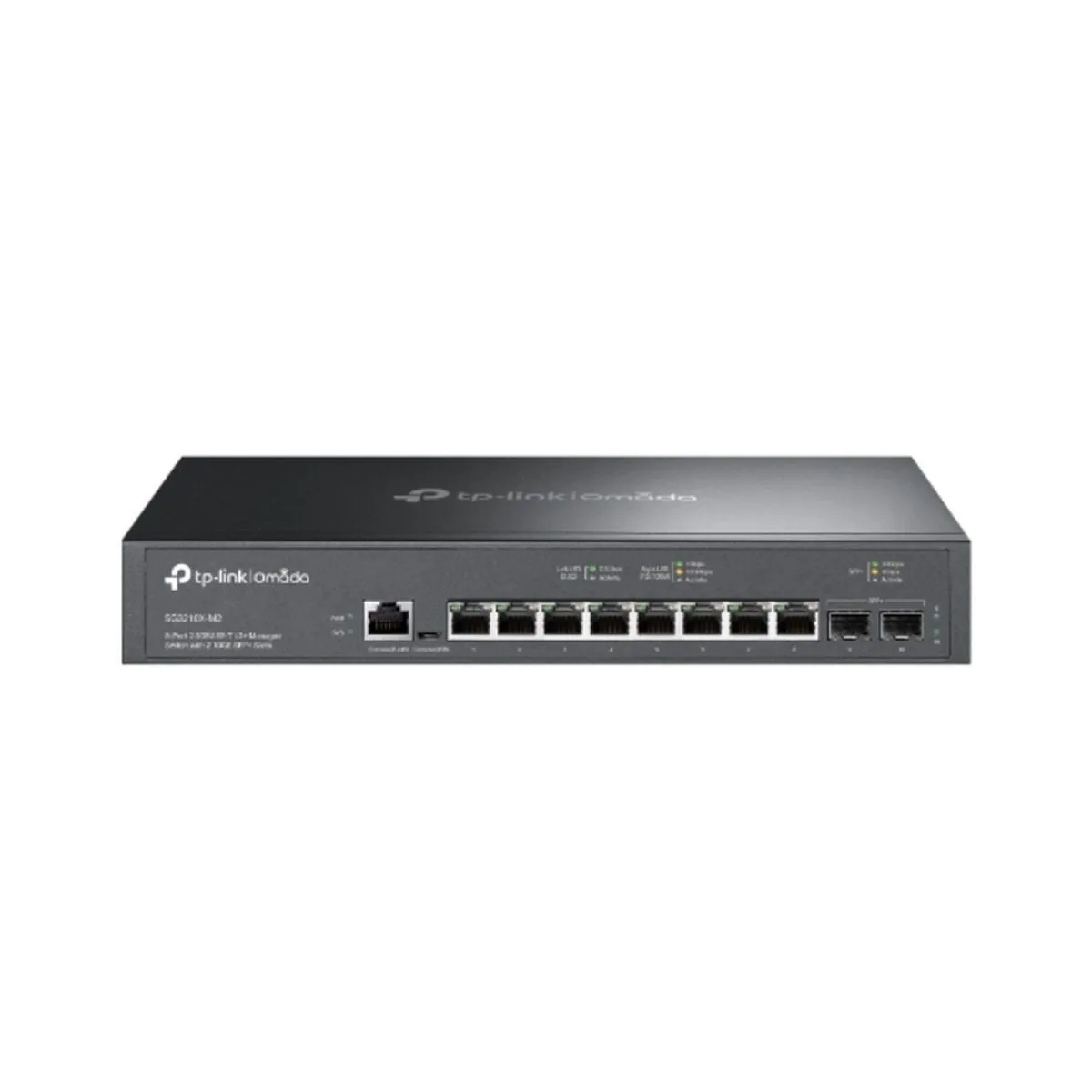 TP-LINK SG3210X-M2 v1 Managed L2 Switch με 8 Θύρες Ethernet και 2 SFP Θύρες - Image 1