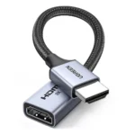 Ugreen HDMI 2.1 Cable HDMI male - HDMI female 0.15m Μαύρο 15518
