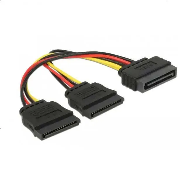 20240919120910_4923ac97 DeLock 15-Pin Sata - 15-Pin Sata Cable 0.15m Πολύχρωμο 60105 - Image 1