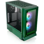 Thermaltake Ceres 350 MX Gaming Midi Tower Κουτί Υπολογιστή με Πλαϊνό Παράθυρο και RGB Φωτισμό Racing Green