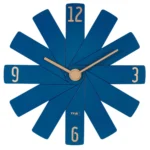 Tfa Clock In Box Blau Wanduhr