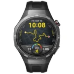 Huawei Watch GT 5 Pro Titanium 46mm Αδιάβροχο με Παλμογράφο (Μαύρο)