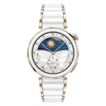 Huawei Watch GT 5 Pro Ceramic 42mm Αδιάβροχο με Παλμογράφο (Ceramic White)