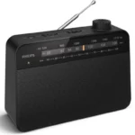 Philips Φορητό Ηχοσύστημα με Ραδιόφωνο σε Μαύρο Χρώμα
