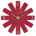 TFA Clock Ρολόι Τοίχου Κόκκινο Ø40cm 60.3020.05