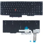Πληκτρολόγιο Laptop Keyboard Lenovo Thinkpad E15 Gen 2 20t8 20t9 20t8cto1ww 20t8s0aa00 20t8005cus 5m10w64584 5m10w64513 01xy010 Sn20u63990 987abzv Us No Frame Pointer Black Κωδ.40949us
