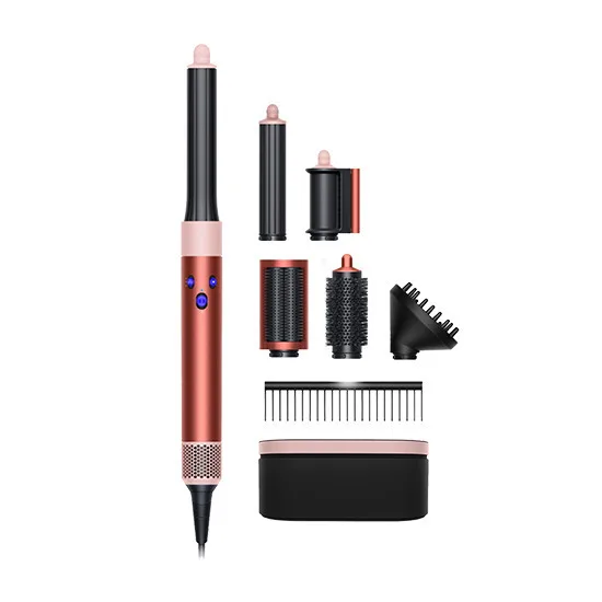 Dyson HS05 Airwrap Complete Long Volumise Ηλεκτρική Βούρτσα με Αέρα για Ίσιωμα και Μπούκλες 1300W Strawberry Bronze/Blush Pink - Image 1
