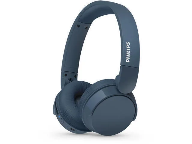 Philips TAH4209 Ασύρματα / Ενσύρματα On Ear Ακουστικά με 55 ώρες Λειτουργίας και Quick Charge Μπλε - Image 1