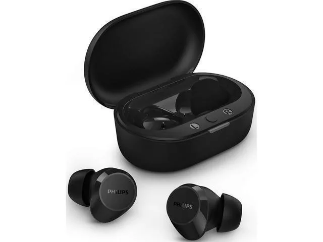 Philips TAT1209 In-ear Bluetooth Handsfree Ακουστικά με Αντοχή στον Ιδρώτα και Θήκη Φόρτισης Μαύρα - Image 1