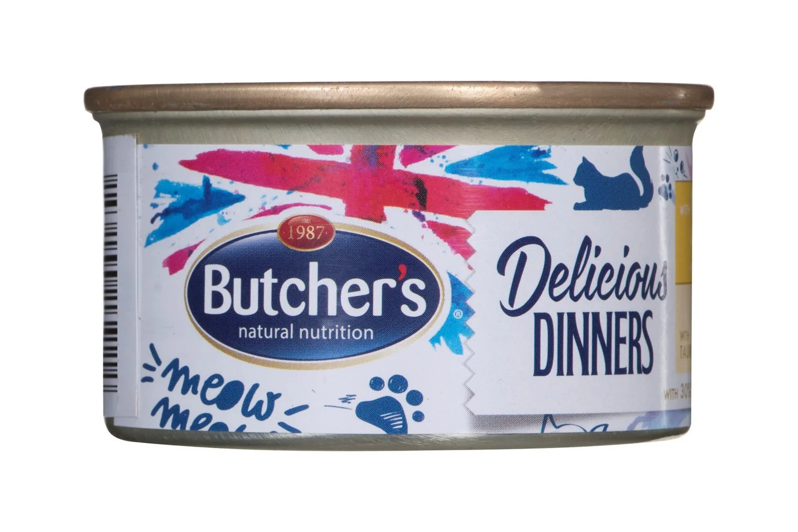 20240926144201_0c26e27a Butcher's Pet Care Classic Delicious Dinners Υγρή Τροφή για Ενήλικες Γάτες σε Φακελάκι με Κοτόπουλο και Συκώτι χωρίς Γλουτένη 100gr - Image 1