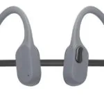 Shokz OpenSwim Pro Bone Conduction Bluetooth Handsfree Ακουστικά με Αντοχή στον Ιδρώτα Γκρι