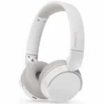 Philips Tah3209 Ασύρματα / Ενσύρματα On Ear Ακουστικά με 25 ώρες Λειτουργίας και Quick Charge Λευκά