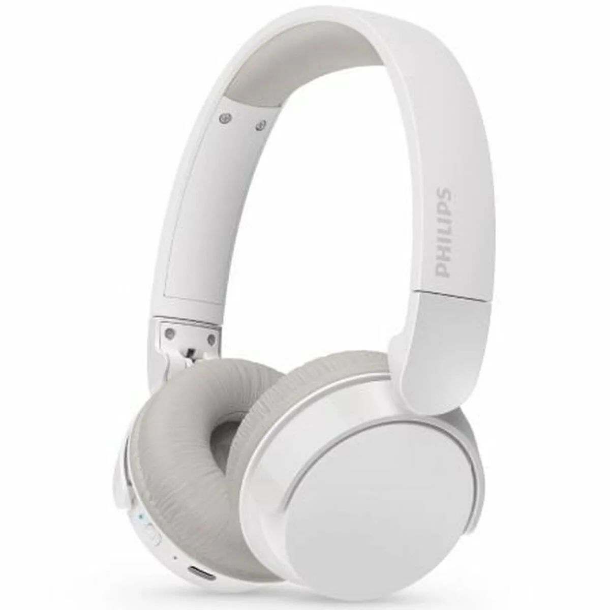 Philips Tah3209 Ασύρματα / Ενσύρματα On Ear Ακουστικά με 25 ώρες Λειτουργίας και Quick Charge Λευκά - Image 1