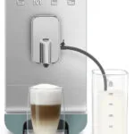 Smeg Αυτόματη Μηχανή Espresso 1350W Πίεσης 19bar με Μύλο Άλεσης Πράσινη BCC13EGMEU