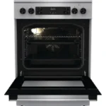 Gorenje GECS6C70XC Κουζίνα 71lt με Κεραμικές Εστίες Π60εκ. Inox