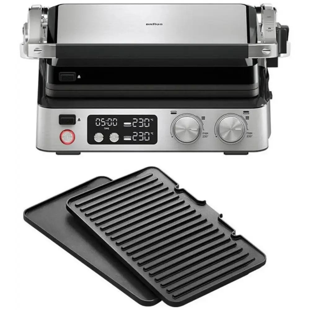 20241001131703_70dd3b8e Braun MultiGrill 7 Τοστιέρα Γκριλιέρα με Αποσπώμενες Πλάκες 2000W Μαύρη - Image 1