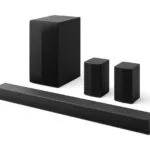 LG S60TR Soundbar 5.1 Bluetooth και HDMI 440W με Ασύρματο Subwoofer και Τηλεχειριστήριο Μαύρο