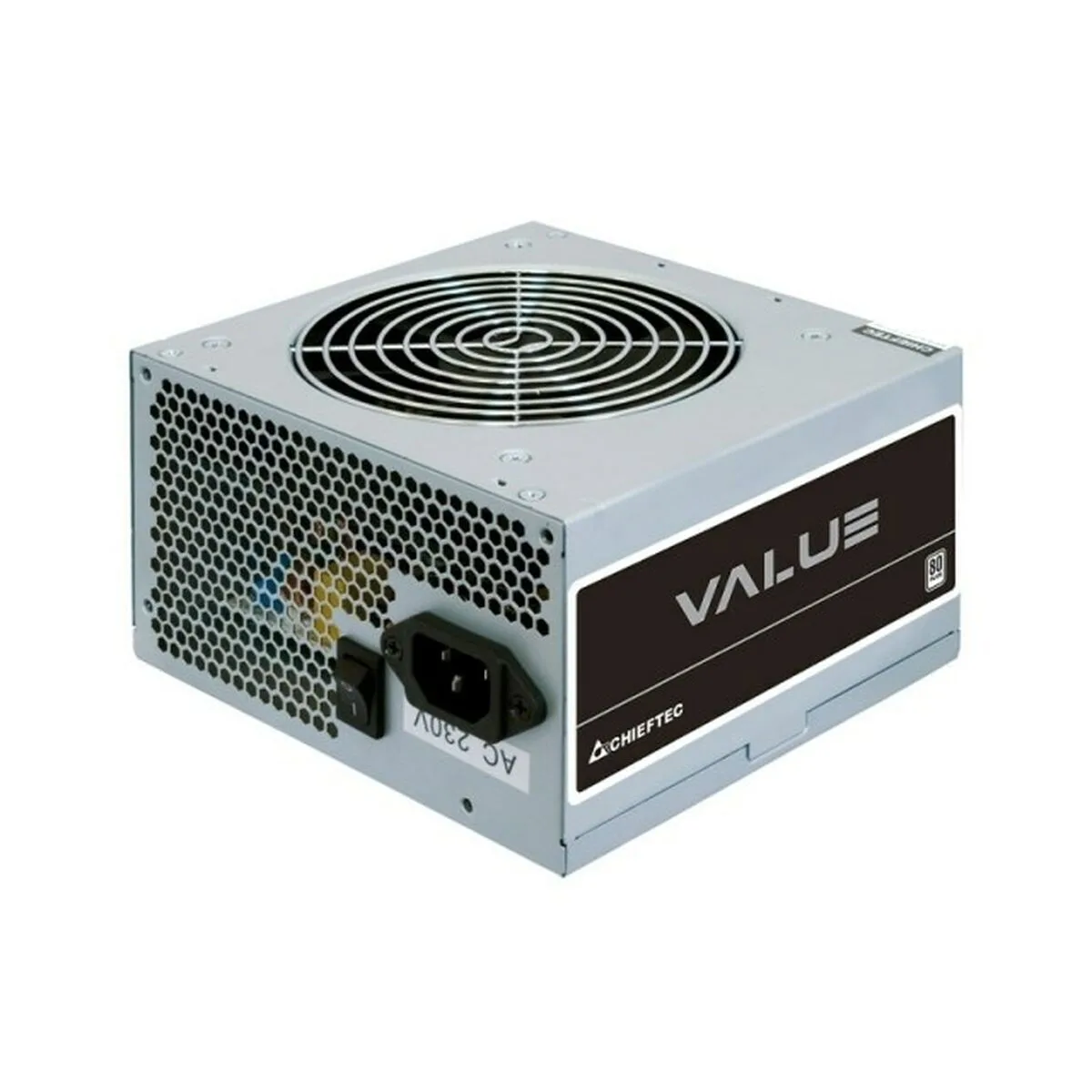 20241002142834_chieftec_value_series_600w_gri_trofodotiko_ypologisti_full_wired_80_plus_standard Chieftec Value Series 600W Γκρι Τροφοδοτικό Υπολογιστή Full Wired 80 Plus Standard - Image 1