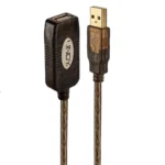 Lindy USB 2.0 Hub 2 Θυρών με σύνδεση USB-A Γκρι (42635)