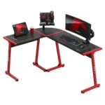 Γραφείο Gaming Hero 6.0 Ξύλινο Red 147x112x72εκ.
