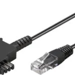 Goobay TAE-F Καλώδιο RJ45 male - RJ45 male 15m 51236 1τμχ