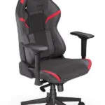 Endorfy Scrim RD Υφασμάτινη Καρέκλα Gaming με Ρυθμιζόμενα Μπράτσα Κόκκινη