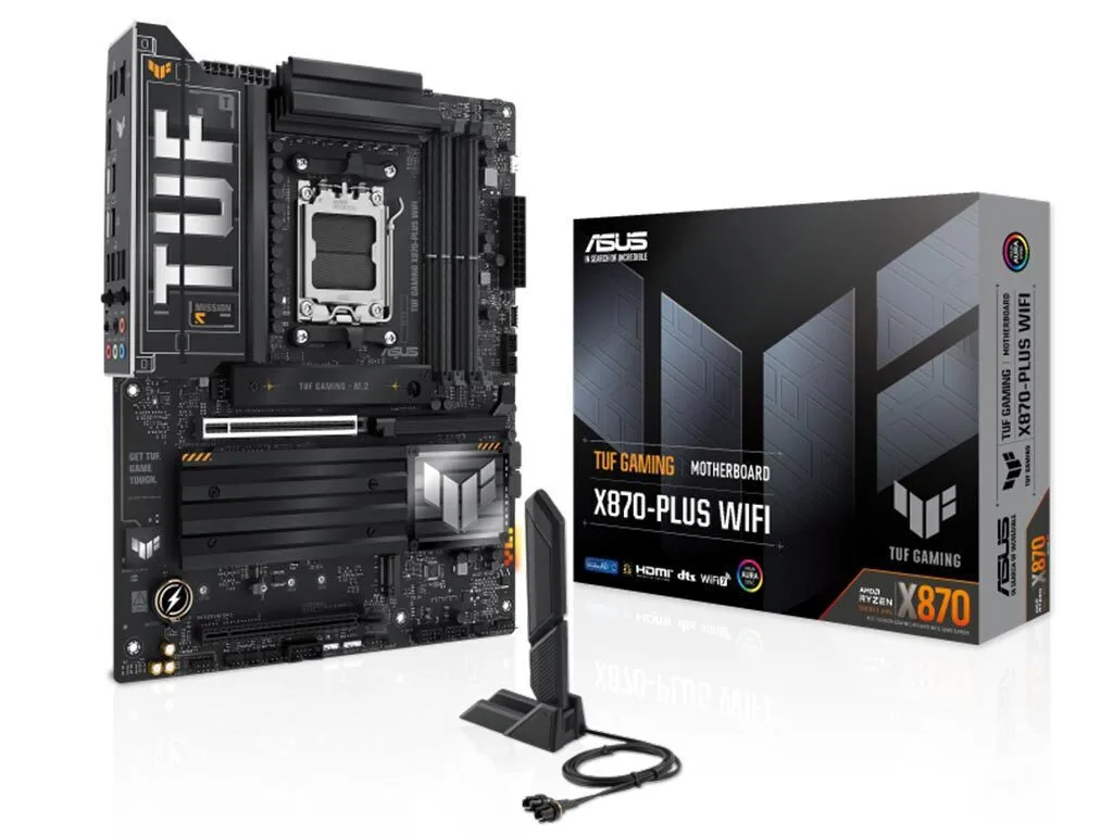 Asus TUF GAMING X870-PLUS WIFI Motherboard ATX με AMD AM5 Socket 90MB1IU0-M0EAY0 - Image 1