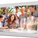 Denver Frameo PFF-1503W Ψηφιακή Κορνίζα με Οθόνη Αφής 15.6" Ανάλυσης 1920x1080 με WiFi Λευκή
