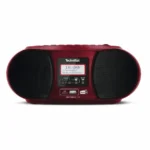 Technisat Φορητό Ηχοσύστημα Digitradio 1990 0003/3952 με CD / USB / Ραδιόφωνο σε Κόκκινο Χρώμα