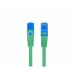 Lanberg S/FTP Cat.6a Καλώδιο Δικτύου Ethernet 0.5m Πράσινο 1τμχ PCF6A-10CC-0050-G