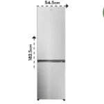 Candy Ψυγειοκαταψύκτης 279lt NoFrost Υ182.5xΠ54.5xΒ60.2εκ. Inox CNCQ2T518EX