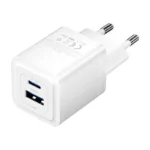 Vention Φορτιστής Χωρίς Καλώδιο GaN με Θύρα USB-A και Θύρα USB-C 30W Λευκός (FEQW0-EU)