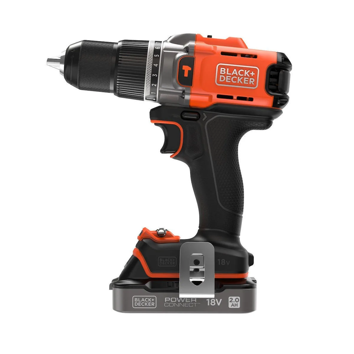 20241004114711_722d7a37 Black & Decker Κρουστικό Δραπανοκατσάβιδο Μπαταρίας 18V 1x2Ah BCD383D1XK-QW - Image 1