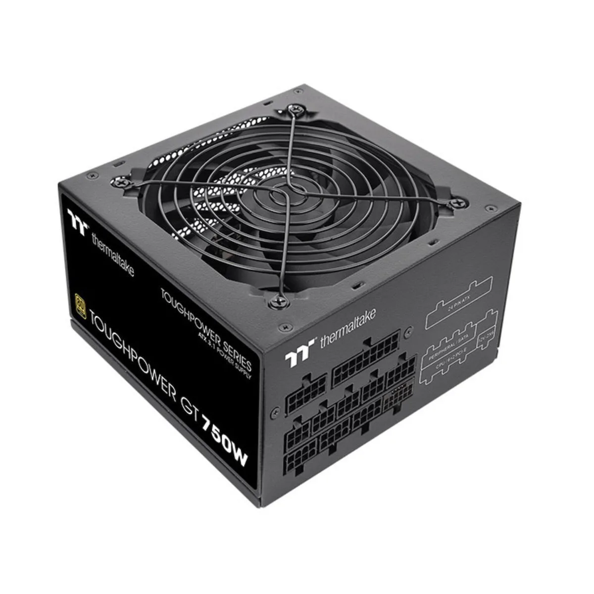 Thermaltake Toughpower GT 750W Μαύρο Τροφοδοτικό Υπολογιστή Full Modular 80 Plus Gold - Image 1