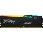 Kingston Fury Beast DDR5 με Module 1x16GB και Ταχύτητα 6000 για Desktop KF560C36BBE2A-16