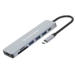 Conceptronic USB-C Docking Station με HDMI 4K PD Γκρι (DONN19G)