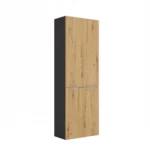 Nel Bathroom Column 1k/dd Anthracite Artisan