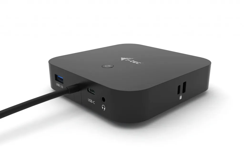 i-tec USB-C Docking Station με HDMI/DisplayPort 4K PD Ethernet και σύνδεση 2 Οθονών Μαύρο (C31HDMIDPDOCKPD100) - Image 1