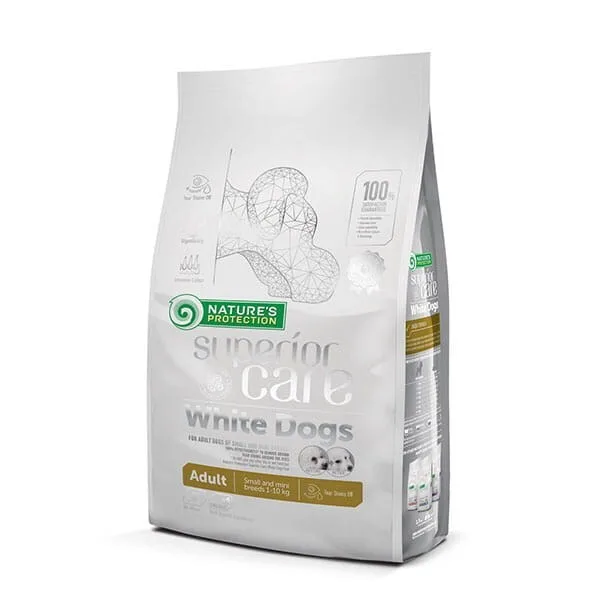 20241007112634_1c8d5d19 Nature's Protection Superior Care White Dogs 4kg Ξηρά Τροφή χωρίς Σιτηρά & Γλουτένη για Ενήλικους Σκύλους Μικρόσωμων Φυλών με Αρνί - Image 1