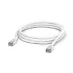 Ubiquiti U/UTP Cat.6 Καλώδιο Δικτύου Ethernet 3m Λευκό 1τμχ UACC-CABLE-PATCH-EL-3M-W