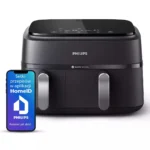 Philips 3000 Series Air Fryer με Διπλό Αποσπώμενο Κάδο 9lt Μαύρο